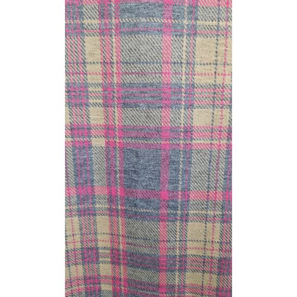 The Essential Trouser By Anthropologie Womens Size 2 FlarePants Plaid Stretch - Picture 6 of 9